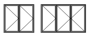 Bi-Fold Door Configurations