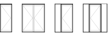 Hinged Door Configurations
