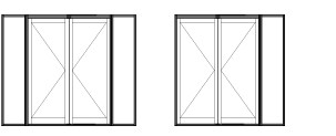 Hinged Door Configurations