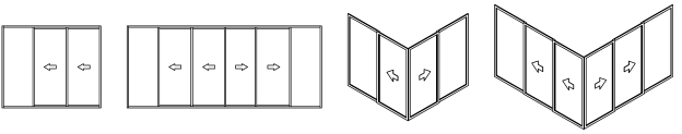 Sliding Door Configurations