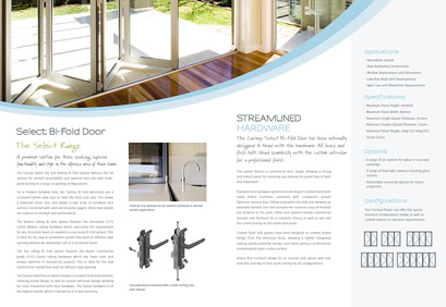 Select Bi-Fold Door Brochure