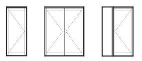 Hinged Door Configurations