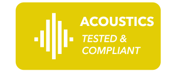 Acoustics Tested & Compliant