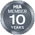 HIA Member 10 Years